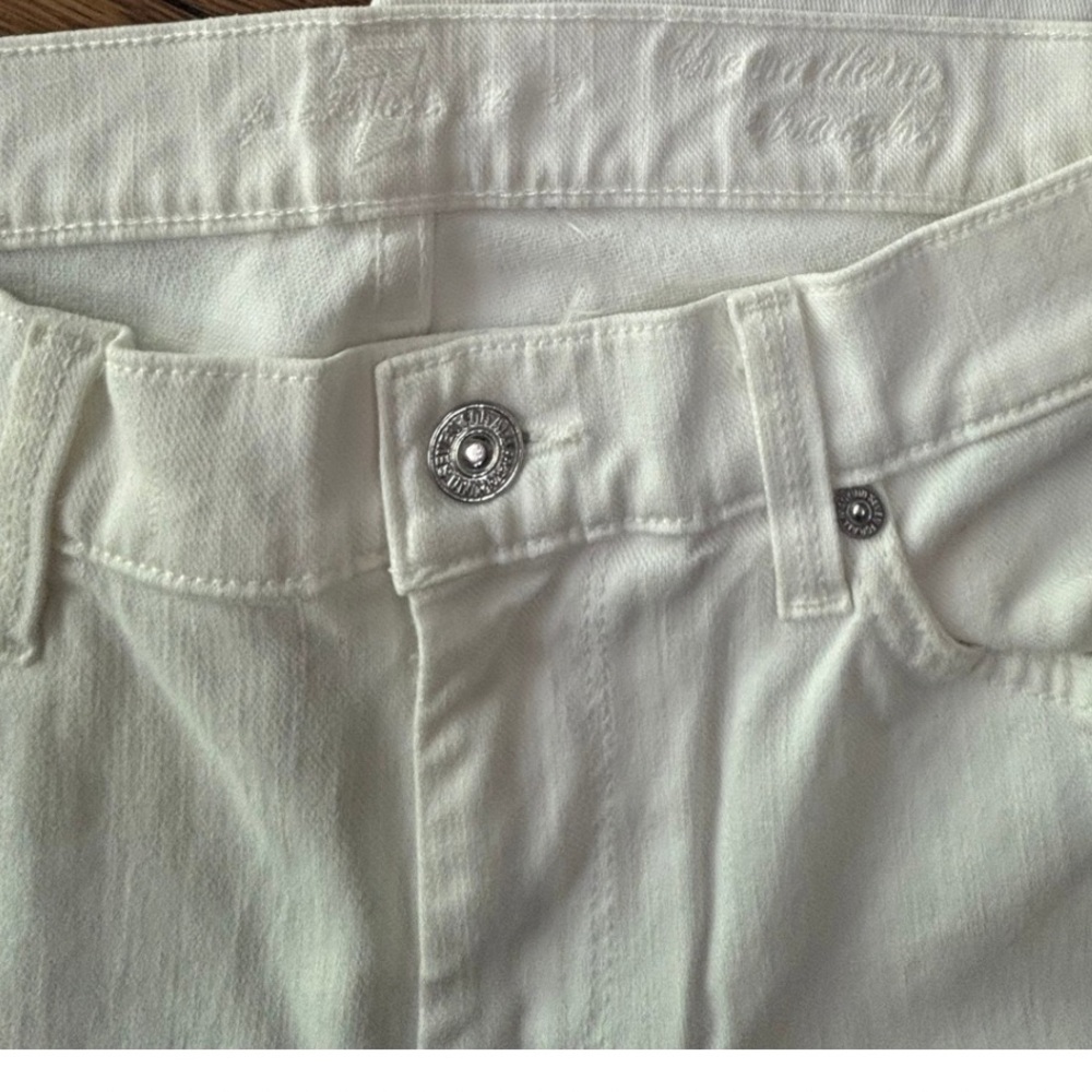 ✨ 7 For All Mankind White Jeans | Size 29 | Clean Classic Fit ✨ - Picture 3 of 6